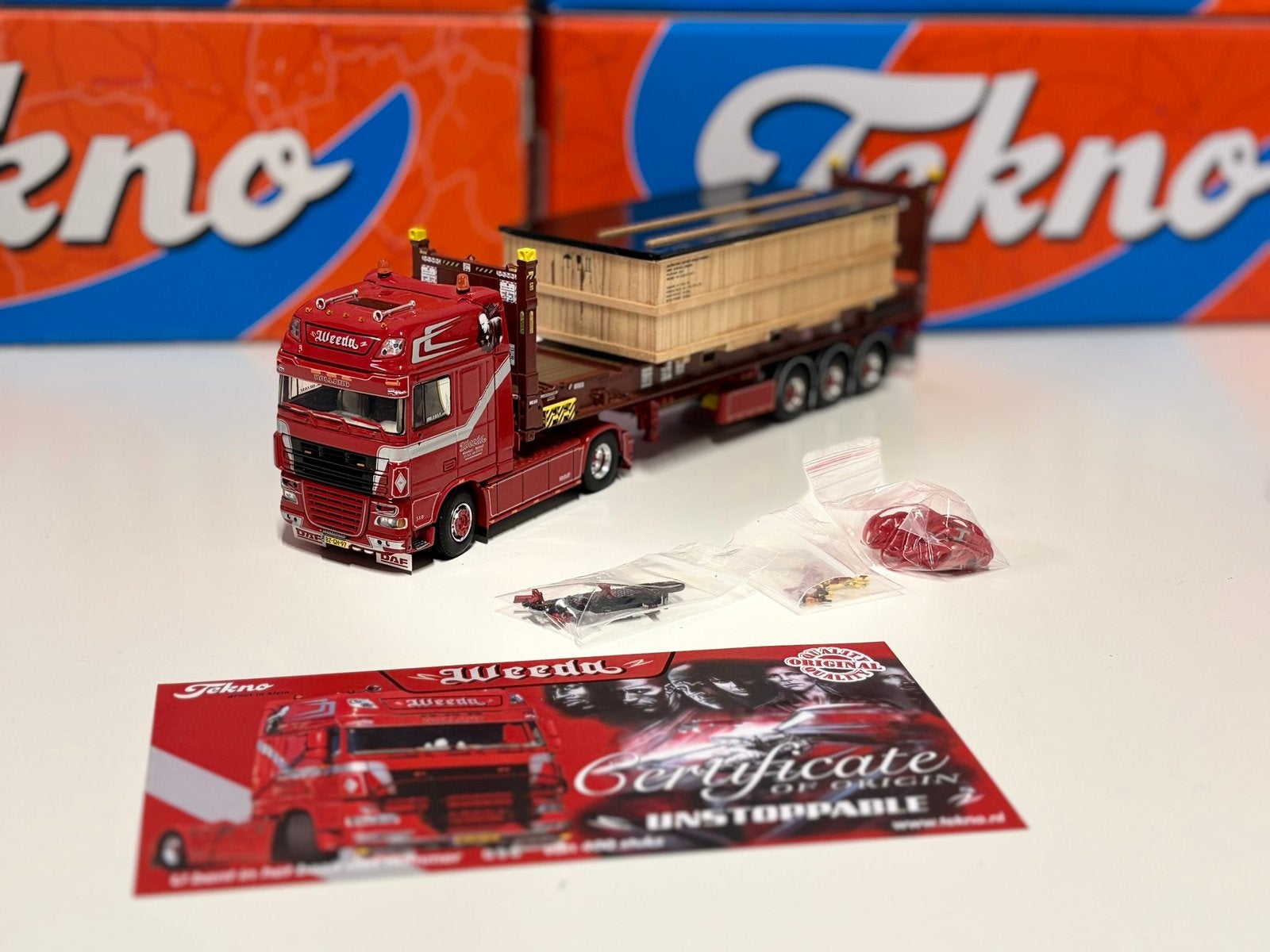 Tekno Weeda, Ophalen of Verzenden, Zo goed als nieuw, Bus of Vrachtwagen, Tekno