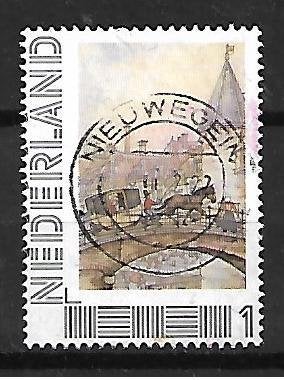 Nederland PZ Anton Pieck, Postzegels en Munten, Ophalen of Verzenden, Na 1940, Gestempeld