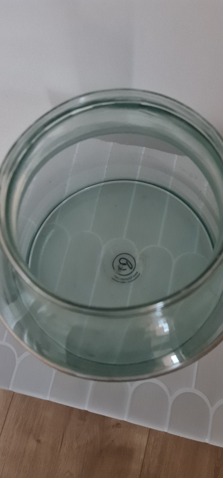 Bloomon glazen vaas, transparant, zo goed als nieuw, Ophalen, Zo goed als nieuw, Transparant, Glas