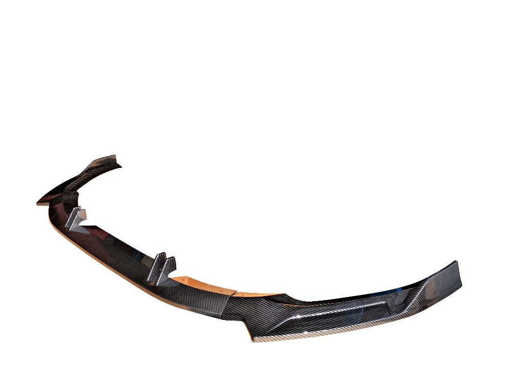 A4 S4 B9 frontspoiler | Carbon Look | 2019 –2024 | sline