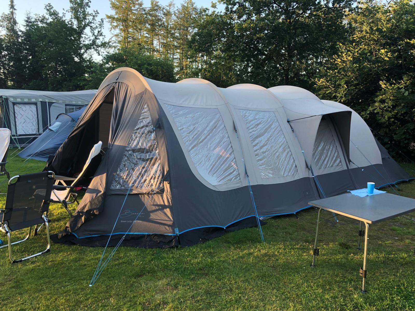 Bardani Prestige Dream Lodge 400 Vario 5-persoons tunneltent, Ophalen, Gebruikt, Tot en met 5