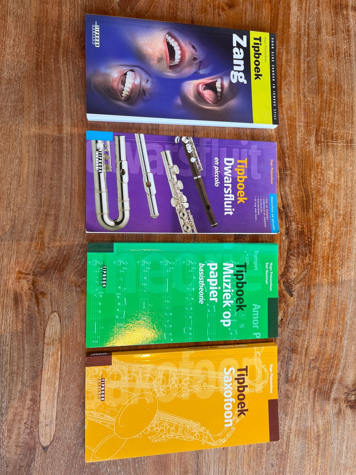 Tipboeken Muziek: Zang, Dwarsfluit, Saxofoon, Muziektheorie, Ophalen of Verzenden, Gebruikt, Les of Cursus, Zang