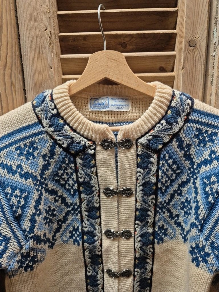 Mooi wollen vest, Maat 38/40 (M), Wit, Siril, Djt@dejuistetoon.eu
