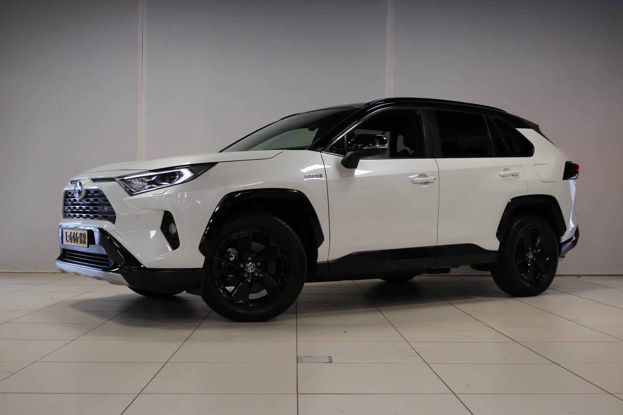 Toyota RAV4 2.5 Hybrid Style, Auto's, Gebruikt, 4 cilinders, Wit, 218 pk