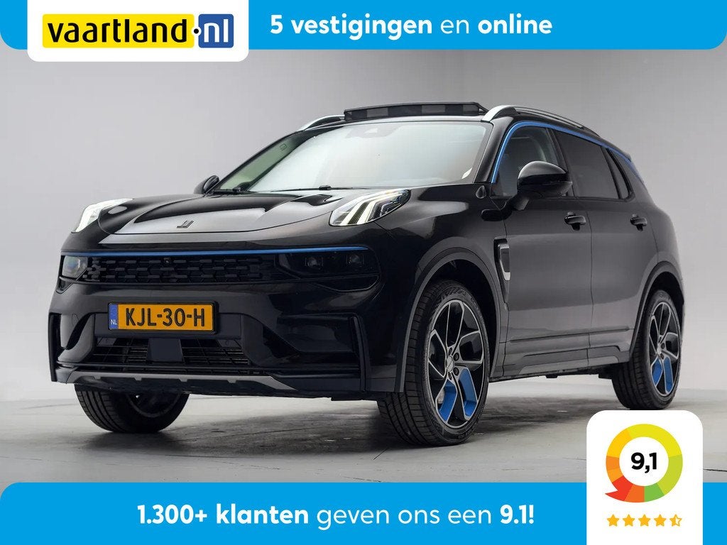 Lynk & Co 01 1.5 PHEV [ Panorama Navi 360°-Camera Keyless ], Auto's, Automaat, Automatische klimaatregeling, 179 pk, Zwart
