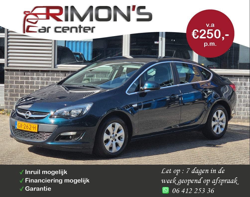 Opel Astra 1.6 CDTi S/S Edition Nap Navi Pdc Apk 06-2027 1 S, Auto's, Opel, Voorwielaandrijving, 730 kg, Gebruikt, Euro 6