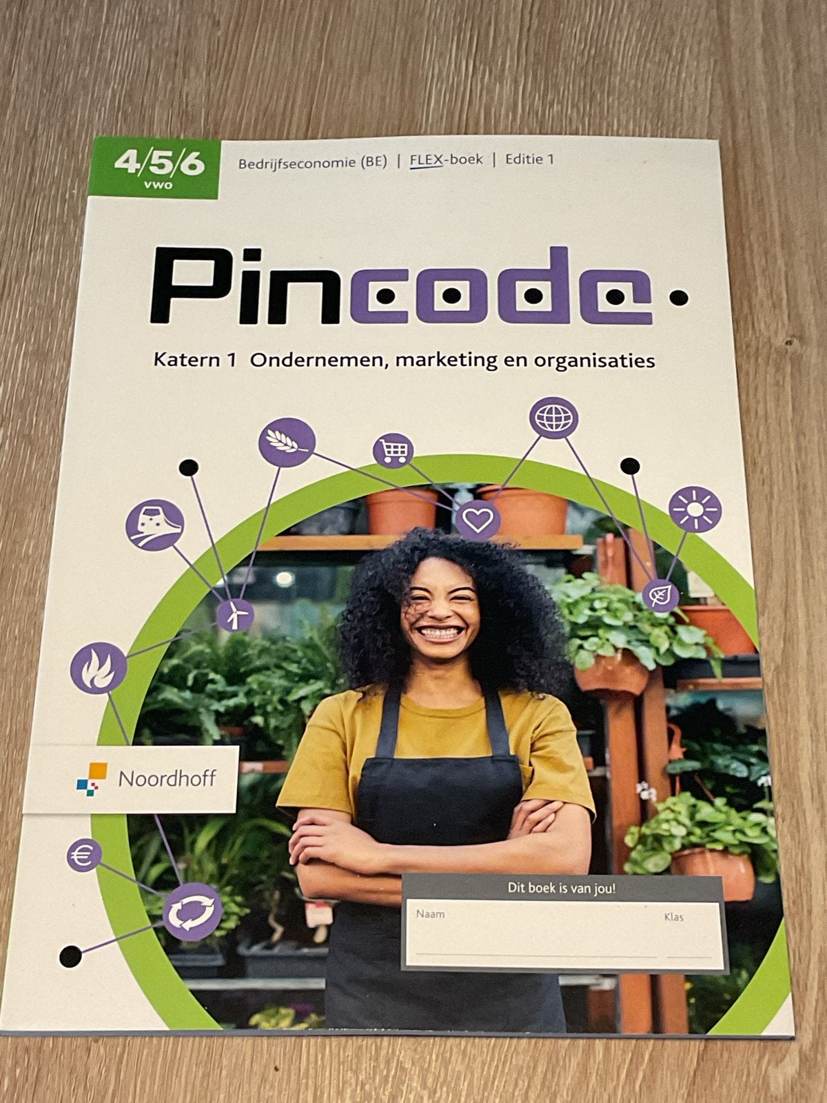 Pincode Bedrijfseconomie VWO Katern 1, Boeken, Ophalen of Verzenden, Zo goed als nieuw, VWO, Bedrijfseconomie of M&O