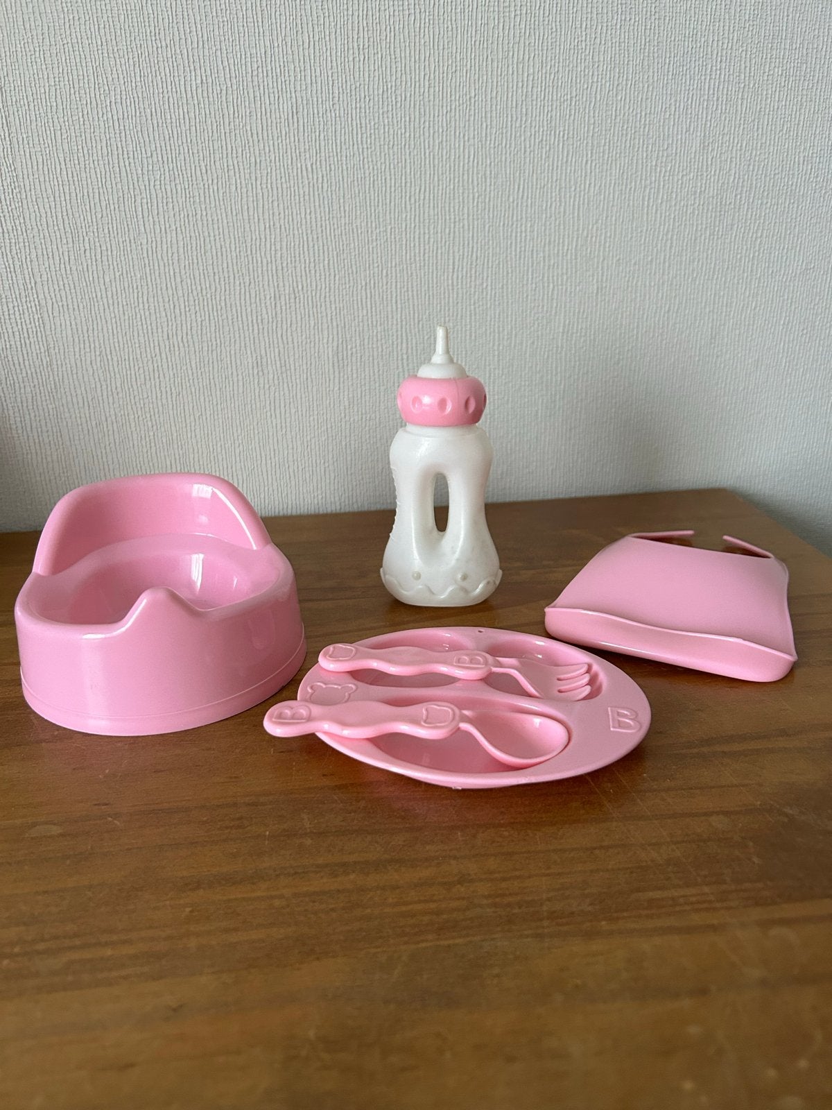 Speelgoed servies en babyverzorgingsset, Ophalen, Gebruikt, Meisje