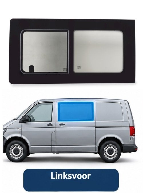 Ramen & schuiframen Volkswagen Transporter T5 T6 privacyglas, Ophalen, Hoefakker 3, Veen, Volkswagen, Termeer Campers B.V.
