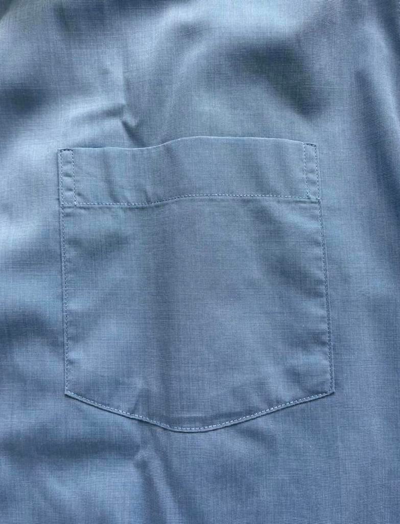 Stijlvol Lichtblauw Overhemd – Tono – Maat 43/44 (XL), Ophalen of Verzenden, Zo goed als nieuw, Blauw, Overhemd