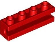Lego Red Brick, Modified 1 x 4 with Channel, Gebruikt, Overige thema's, Lego, Ophalen of Verzenden