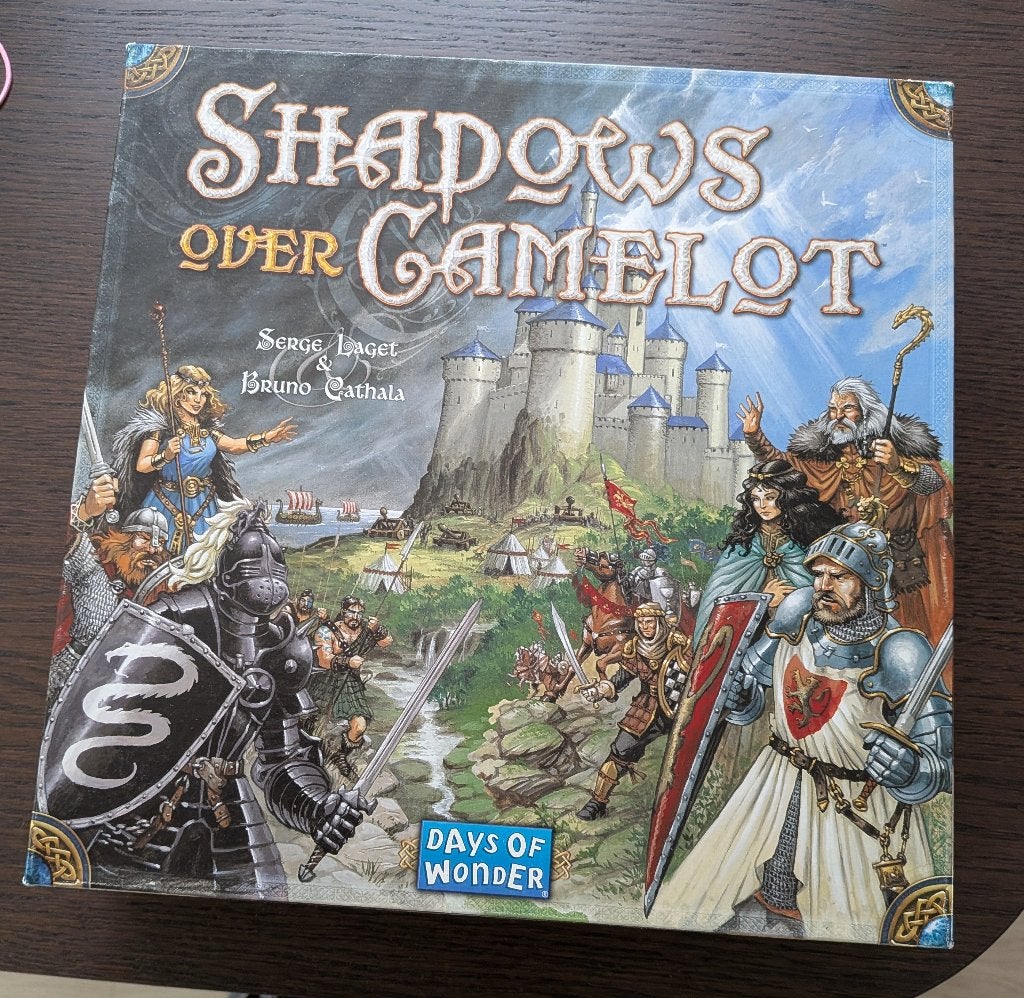 Shadows over Camelot, Vijf spelers of meer, Ophalen of Verzenden, Gebruikt, Days of Wonder