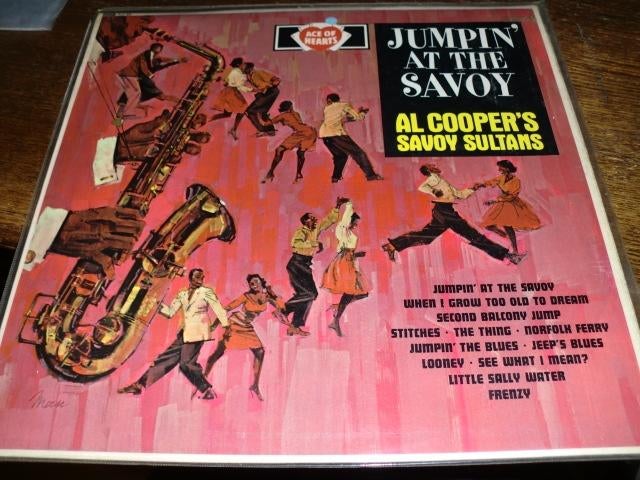 Al Cooper's Savoy Sultans ‎Jumpin' At The Savoy AOH LP  UK, Gebruikt, Ophalen of Verzenden, Voor 1940, 12 inch
