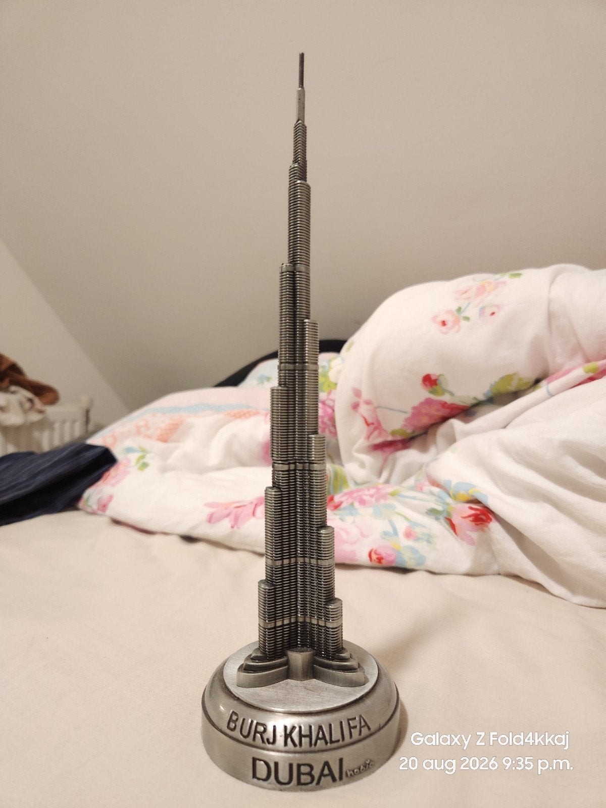 Burj Khalifa Dubai miniatuur - Zo goed als nieuw, Ophalen, Zo goed als nieuw, Overige typen