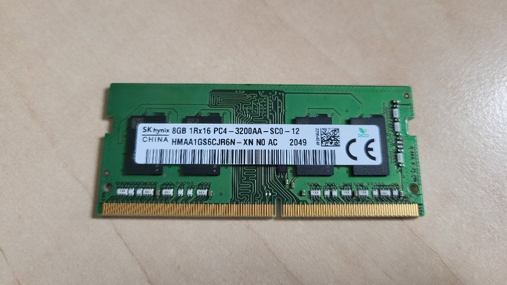 SK hynix 8GB DDR4 Laptop RAM 3200MHz SODIMM, Computers en Software, 3200Mhz, DDR4, 8 GB, Ophalen of Verzenden