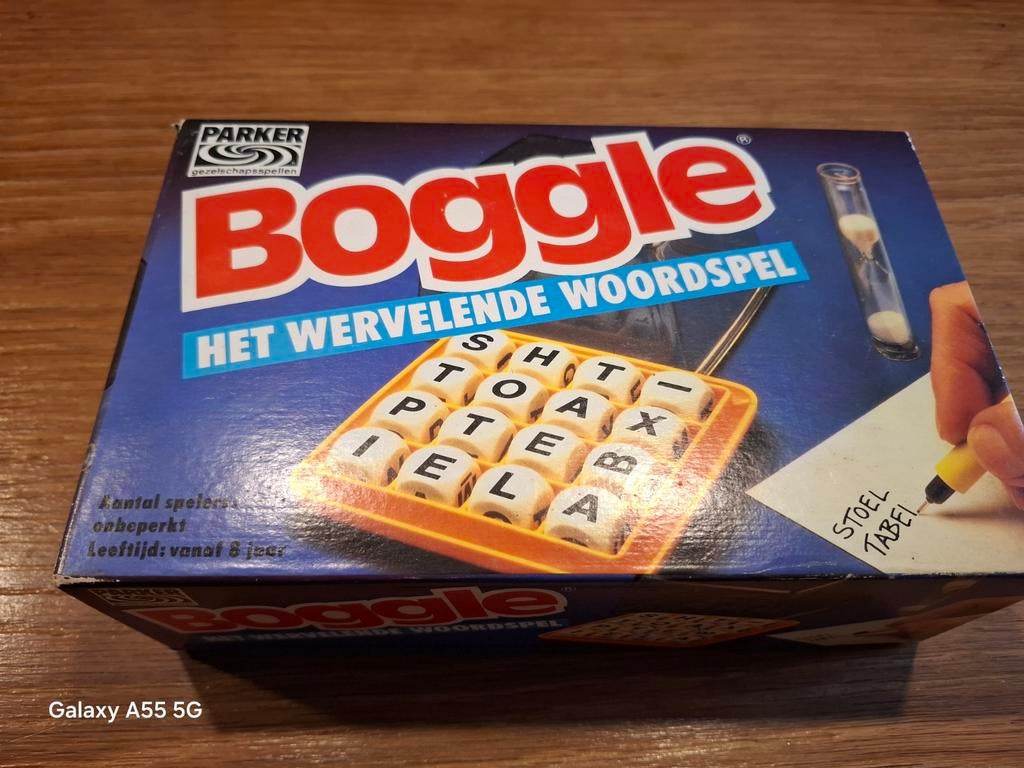 Boggle - Het wervelende woordspel van Parker, Hobby en Vrije tijd, Parker, Gebruikt, Ophalen of Verzenden, Consumercare@hasbro.co.uk