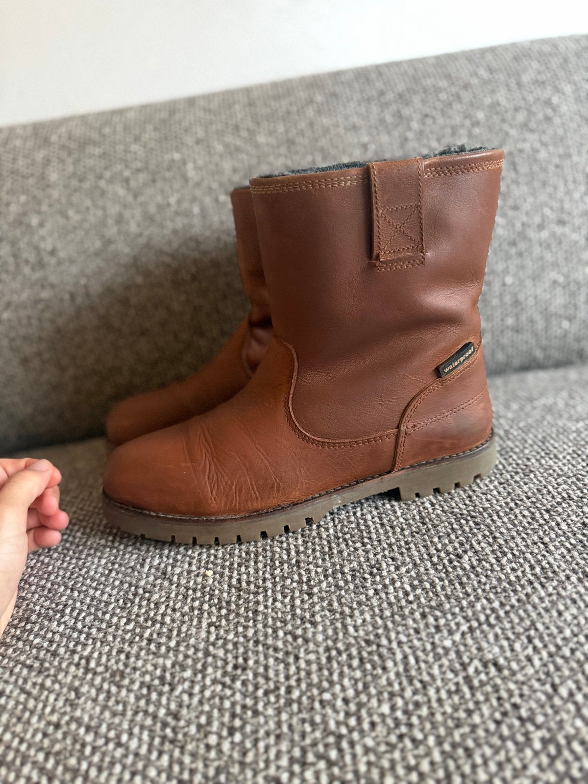 Human Nature Waterproof Laarzen - Maat 38, Ophalen of Verzenden, Zo goed als nieuw, Bruin, Lage of Enkellaarzen