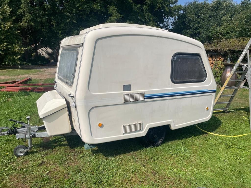 Predom caravan - compacte lichte caravan, Caravans en Kamperen, Caravans, Overige merken, Vast bed, Tot en met 2, Particulier