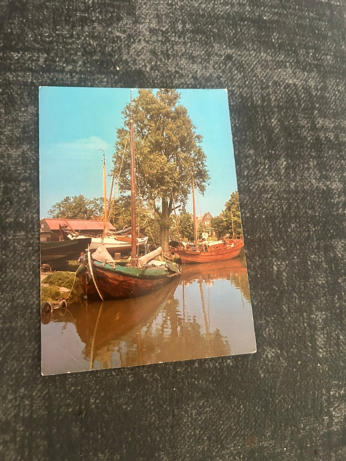 EDAM scheepswerf Boerenverdriet, Verzamelen, Ansichtkaarten | Nederland, Verzenden, 1980 tot heden, Gelopen