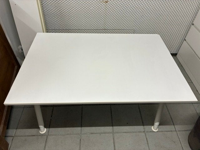 IKEA Galant Bureau Wit - in hoogte verstelbaar, Ophalen, Gebruikt, Schoolbureau, IKEA