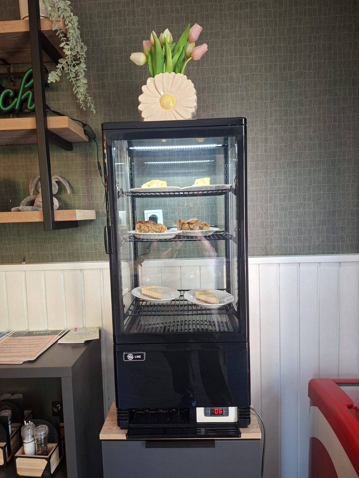 Gebaksvitrine - Zo goed als nieuw, half jaar oud, Ophalen of Verzenden, Gebruikt