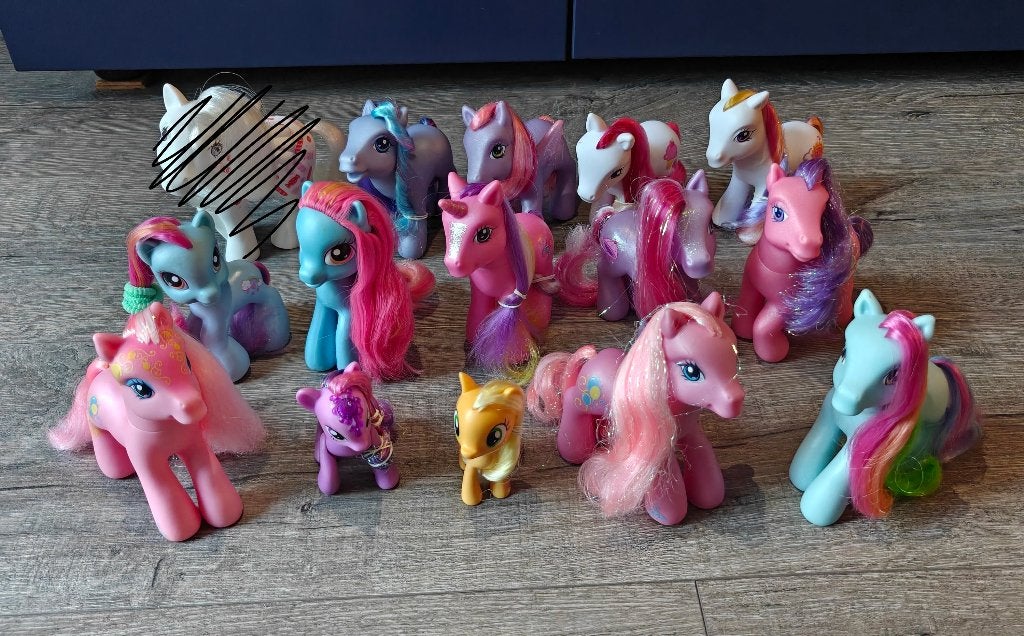 My Little Pony - G3 en G4 collectie, Ophalen of Verzenden, Gebruikt