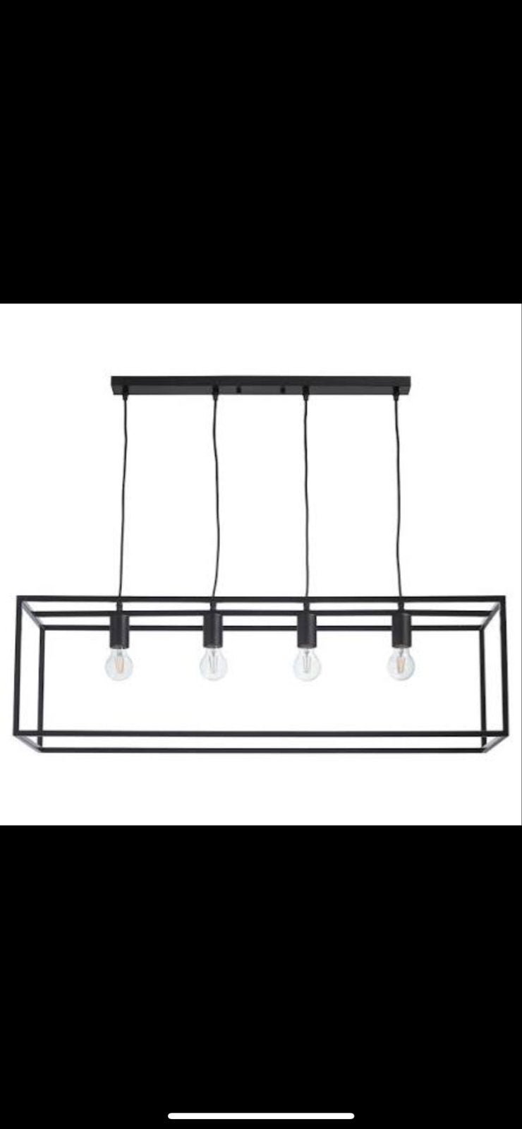 Zwarte Industriële Hanglamp - Delight, Ophalen, Nieuw, Metaal, E27 (groot)
