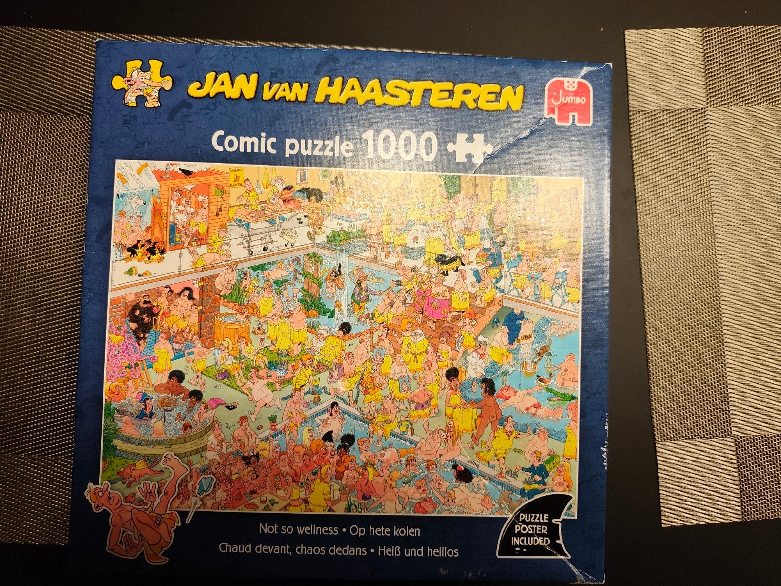 JvH puzzel 'Op hete kolen' 1000 stukjes compleet, Ophalen