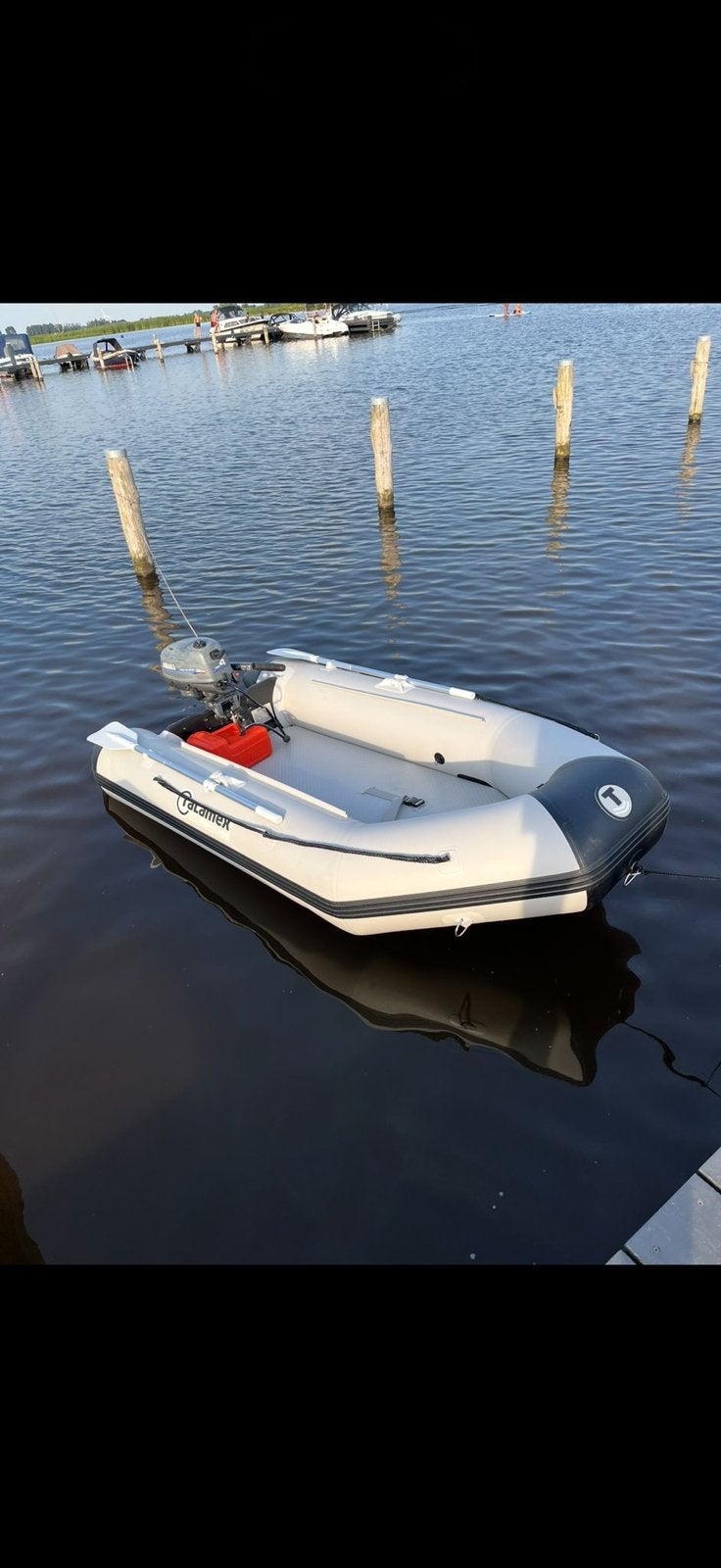 Rubberboot Talamex airdeck 300, Watersport en Boten, Ophalen of Verzenden, Zo goed als nieuw
