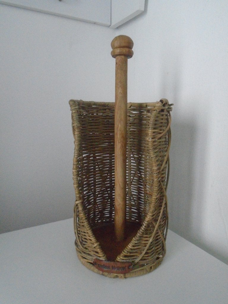 Riviera Maison Rattan Keukenrolhouder, Overige typen, Ophalen of Verzenden, Bruin, Riviera Maison