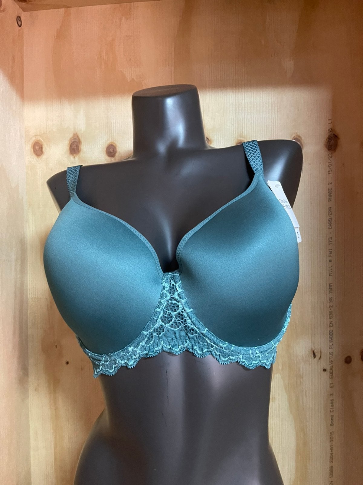 Simone perele T-shirt bh Maat 85e Model caresse, Kleding | Dames, Ophalen of Verzenden, Groen, BH