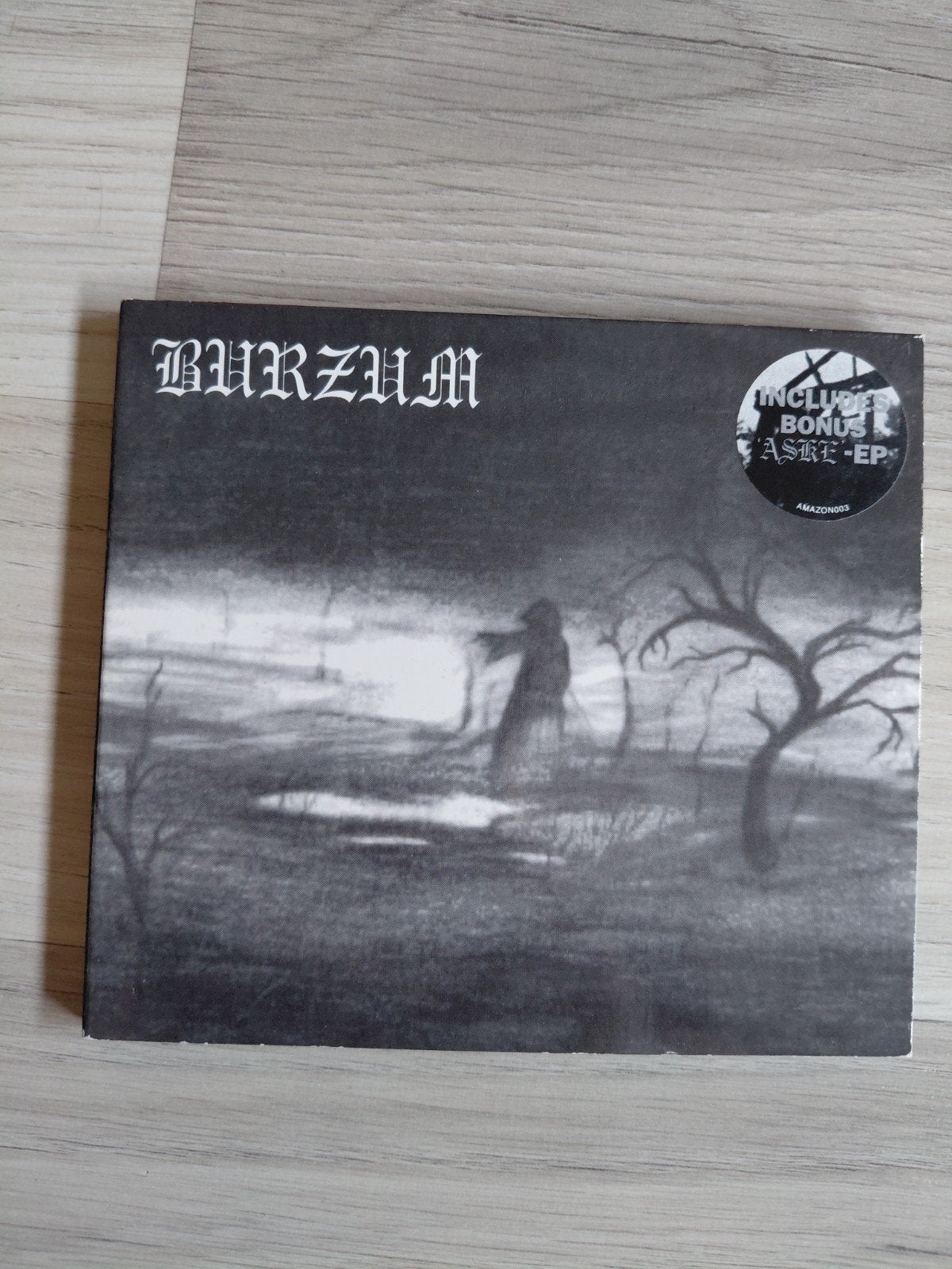 Burzum - Burzum (CD) met bonus EP Aske, Ophalen of Verzenden, Zo goed als nieuw, Inclusief boekje, Black metal