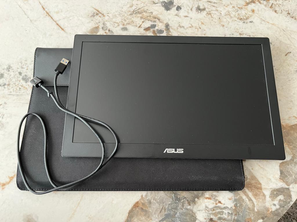 Asus MB165B+ Portable WXGA Monitor - 15.6 Inch, Computers en Software, Monitoren, IPS, Verzenden, Full HD, Zo goed als nieuw