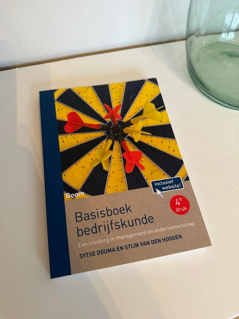 Basisboek bedrijfskunde, Boeken, Ophalen of Verzenden, Gamma, Nieuw, HBO
