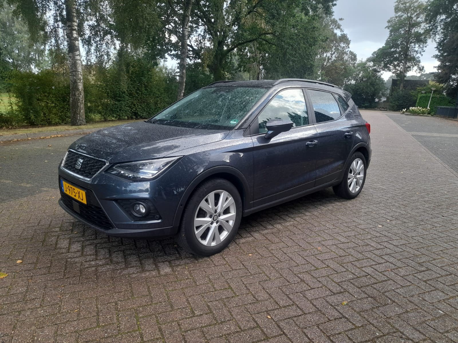 Seat Arona 1.0 TSI 95pk 2020 Grijs, Voorwielaandrijving, Arona, 1064 kg, Leder en Stof