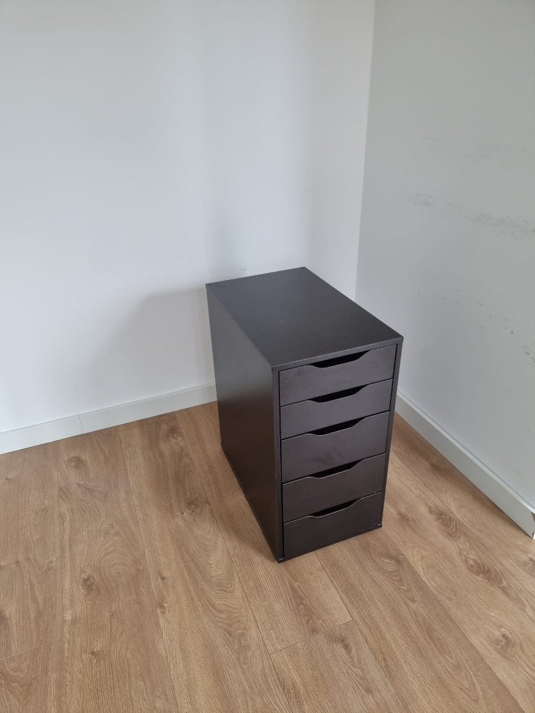 Ikea alex ladeblok, Ophalen, Minder dan 50 cm, Gebruikt, 5 laden of meer