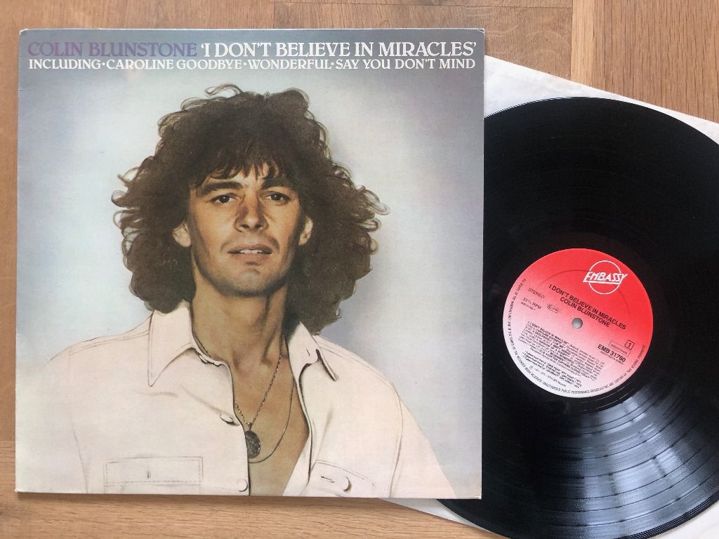 COLIN BLUNSTONE - I don't believe in miracles ( LP; NMINT ), Ophalen of Verzenden, Zo goed als nieuw, 12 inch, Poprock