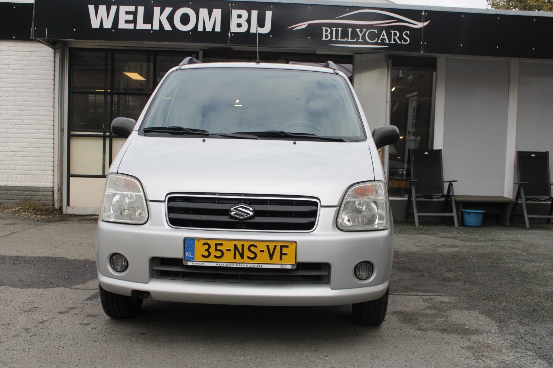 Suzuki Wagon R+ 1.3 GLX / AUTOMAAT / Airco / Elektrische ram, Auto's, 94 pk, Stof, Zwart, Wagon R+