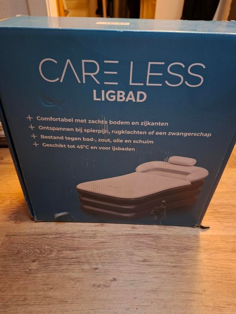 Care Less Ligbad - Opblaasbaar Bad voor ontspanning, Ophalen of Verzenden