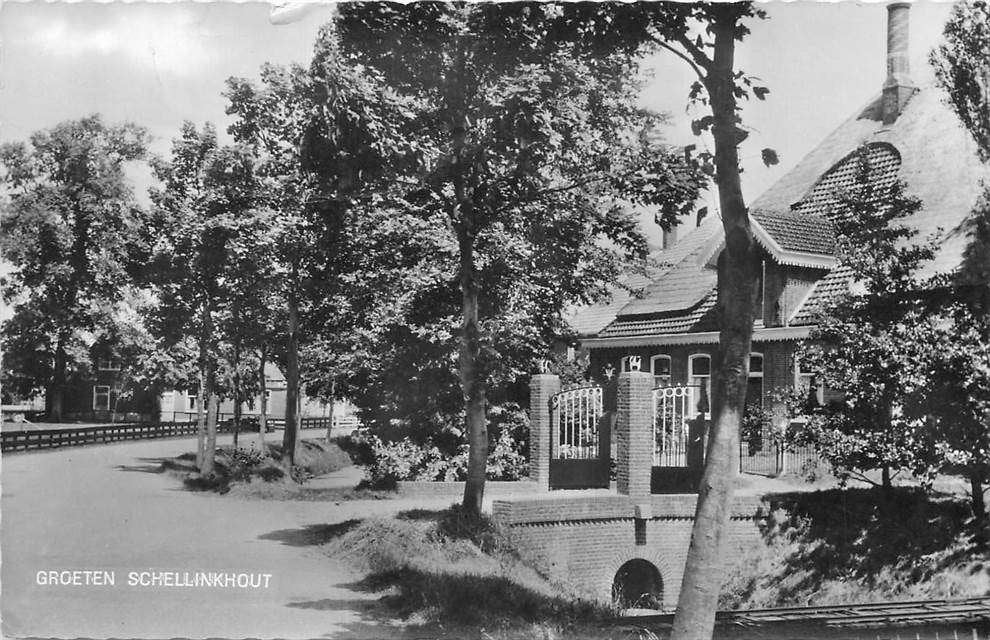 304-240-001 Schellinkhout Groeten uit, Verzenden, Voor 1920, Noord-Holland
