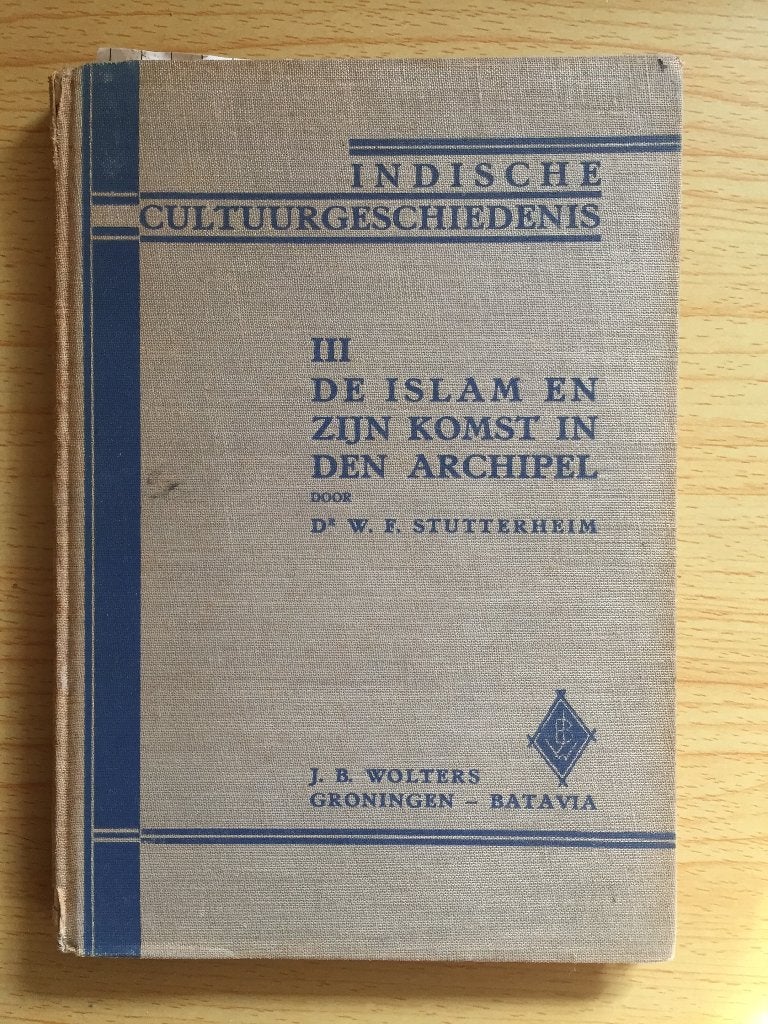 De Islam en zijn komst in de Indonesische Archipel, Ophalen of Verzenden, Gelezen, W.F. Stutterheim