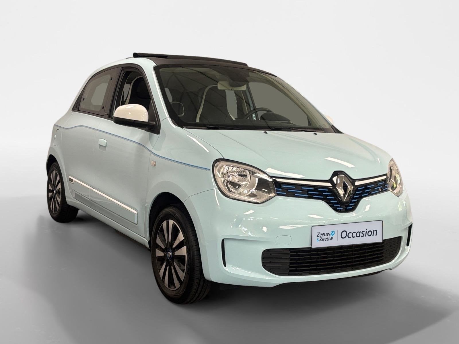 Renault Twingo Z.E. R80 Intens AUTOMAAT NAVI AIRCO CAMERA AP, 12 maanden, 22 kWh, Leder en Stof, Origineel Nederlands