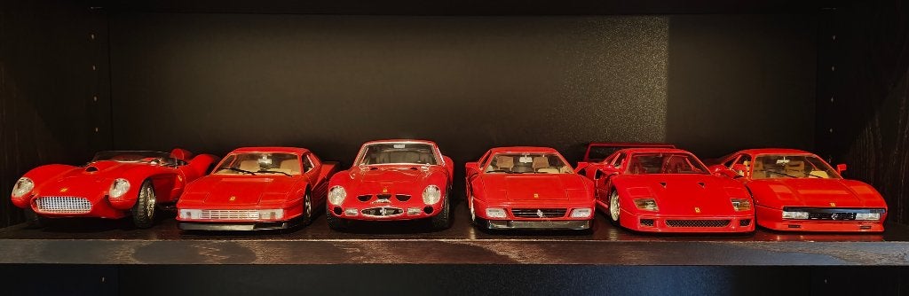 Ferrari modelauto's 1:18 – Bburago & Maisto, Ophalen of Verzenden, Gebruikt, Auto, Bburago