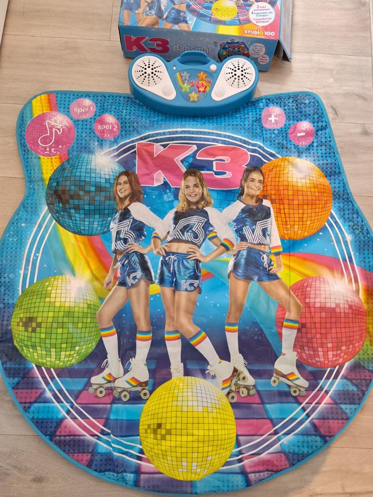 K3 Dansmat  - Studio 100, Ophalen of Verzenden, Zo goed als nieuw, Meisje