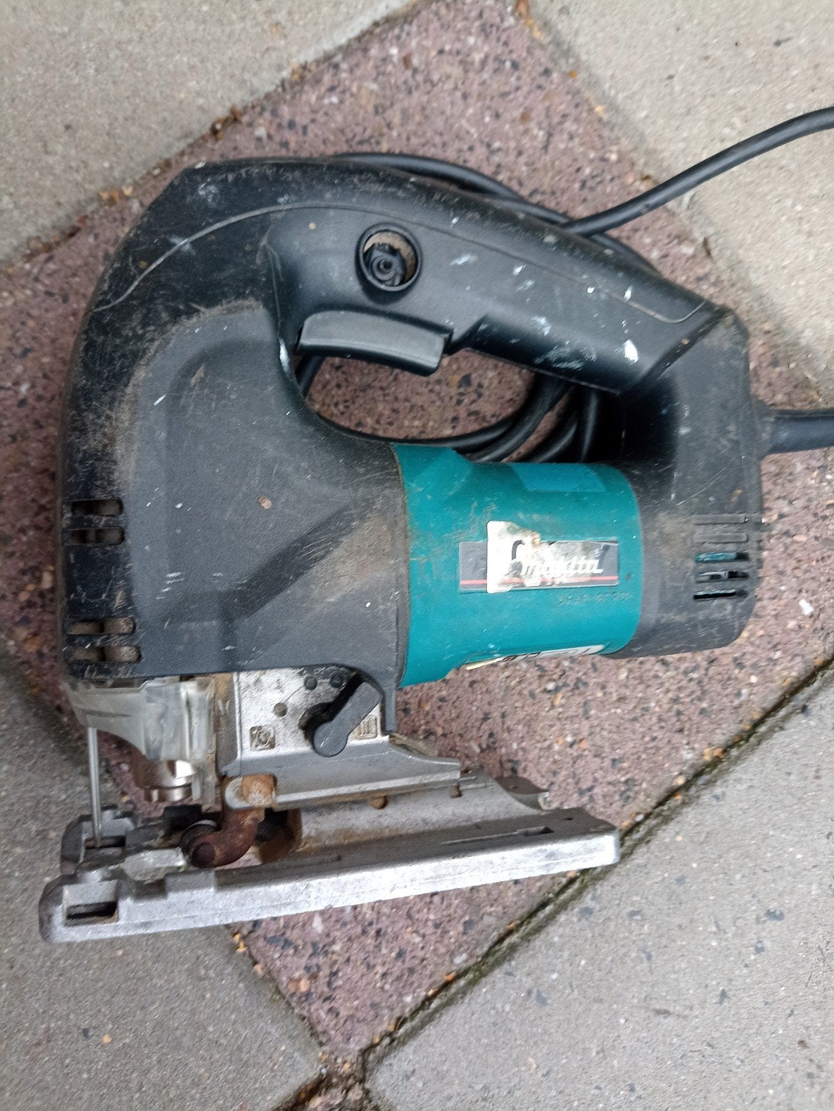 Makita 4340FCT Decoupeerzaag - Gebruikt, Gebruikt, 600 tot 1200 watt, Ophalen of Verzenden, Makita