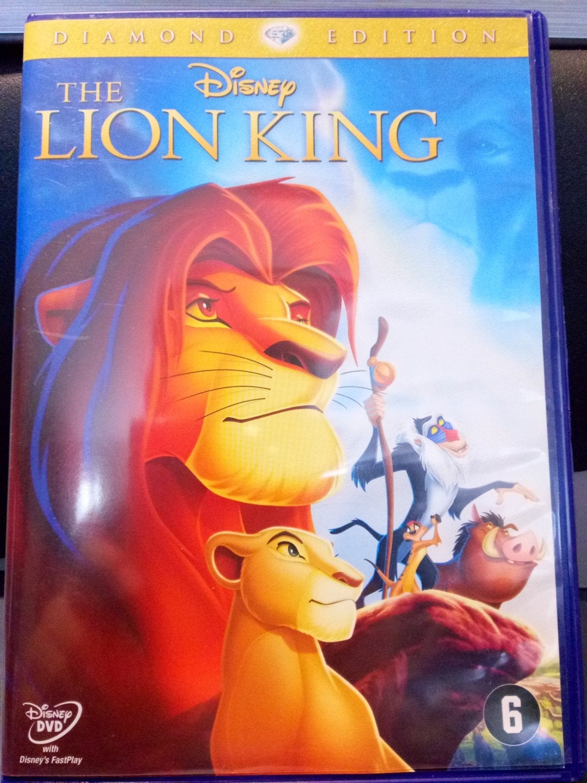 lion king movie dvd, Animatie, Ophalen of Verzenden, Zo goed als nieuw, Nederlands