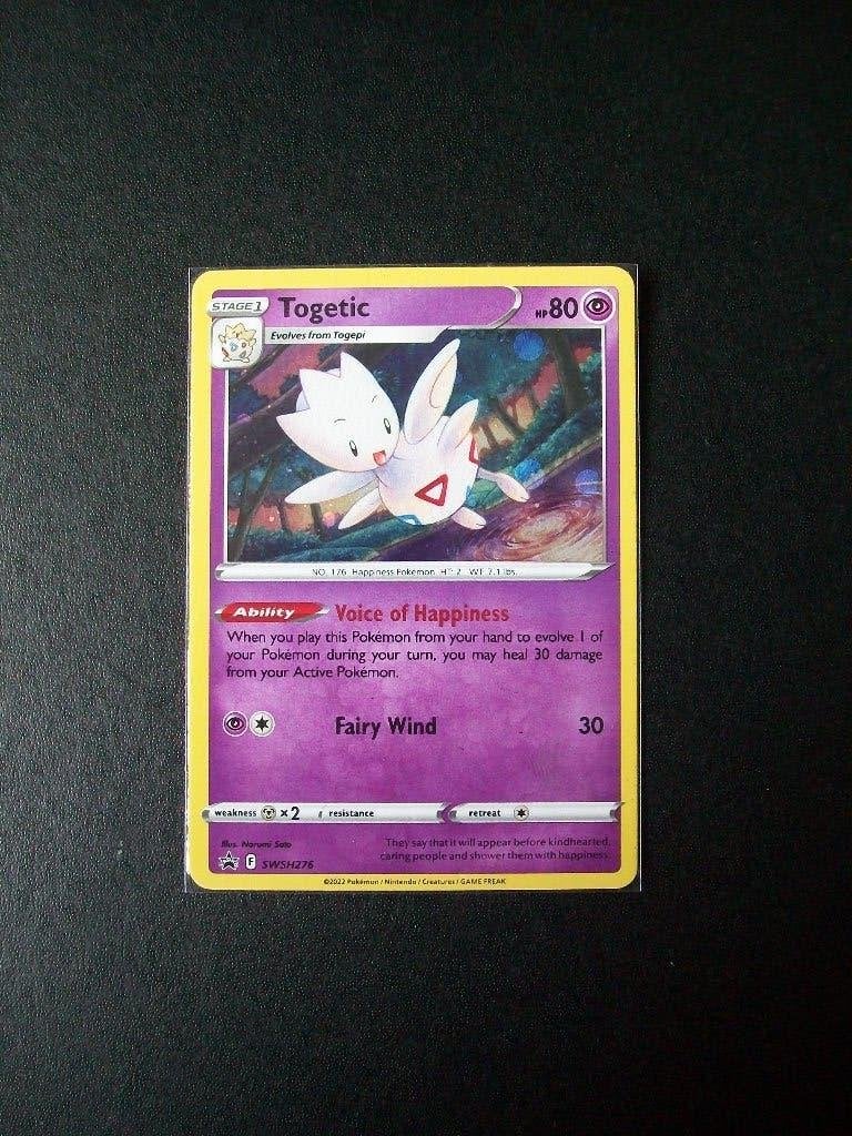 4870. Nieuwe Pokemon Kaart holo rare TOGETIC hp80 (SWS/H276), Verzenden, Nieuw, Losse kaart, Foil