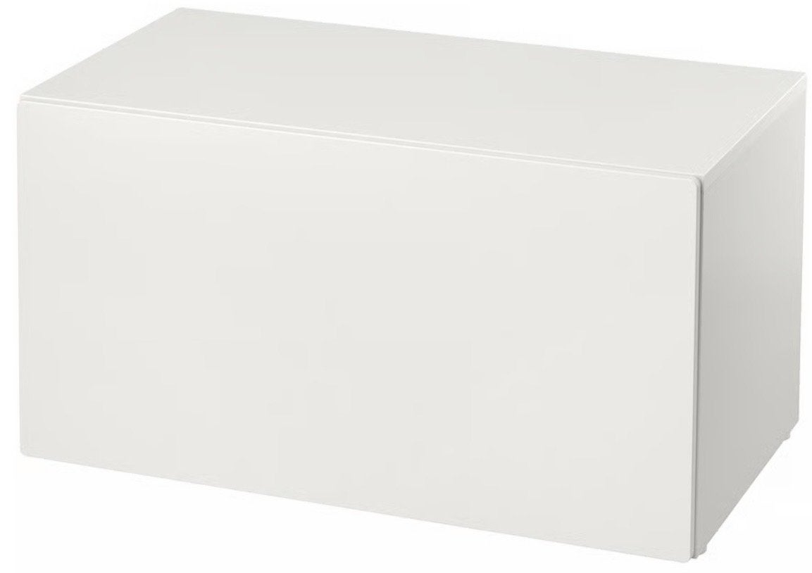 2x IKEA Smastad speelgoedkist - Wit, zo goed als nieuw, Ophalen, Zo goed als nieuw, Jongen of Meisje