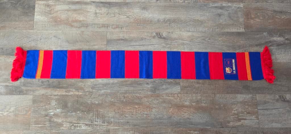 Sjaal FC Barcelona, Ophalen of Verzenden, Zo goed als nieuw, Buitenlandse clubs, Vaantje of Sjaal