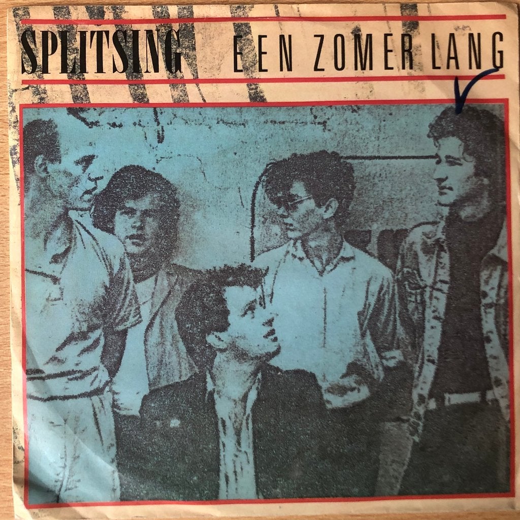 1987	Splitsing	Een Zomer Lang, Cd's en Dvd's, Fotohoes, 7 inch, Ophalen of Verzenden, Zo goed als nieuw